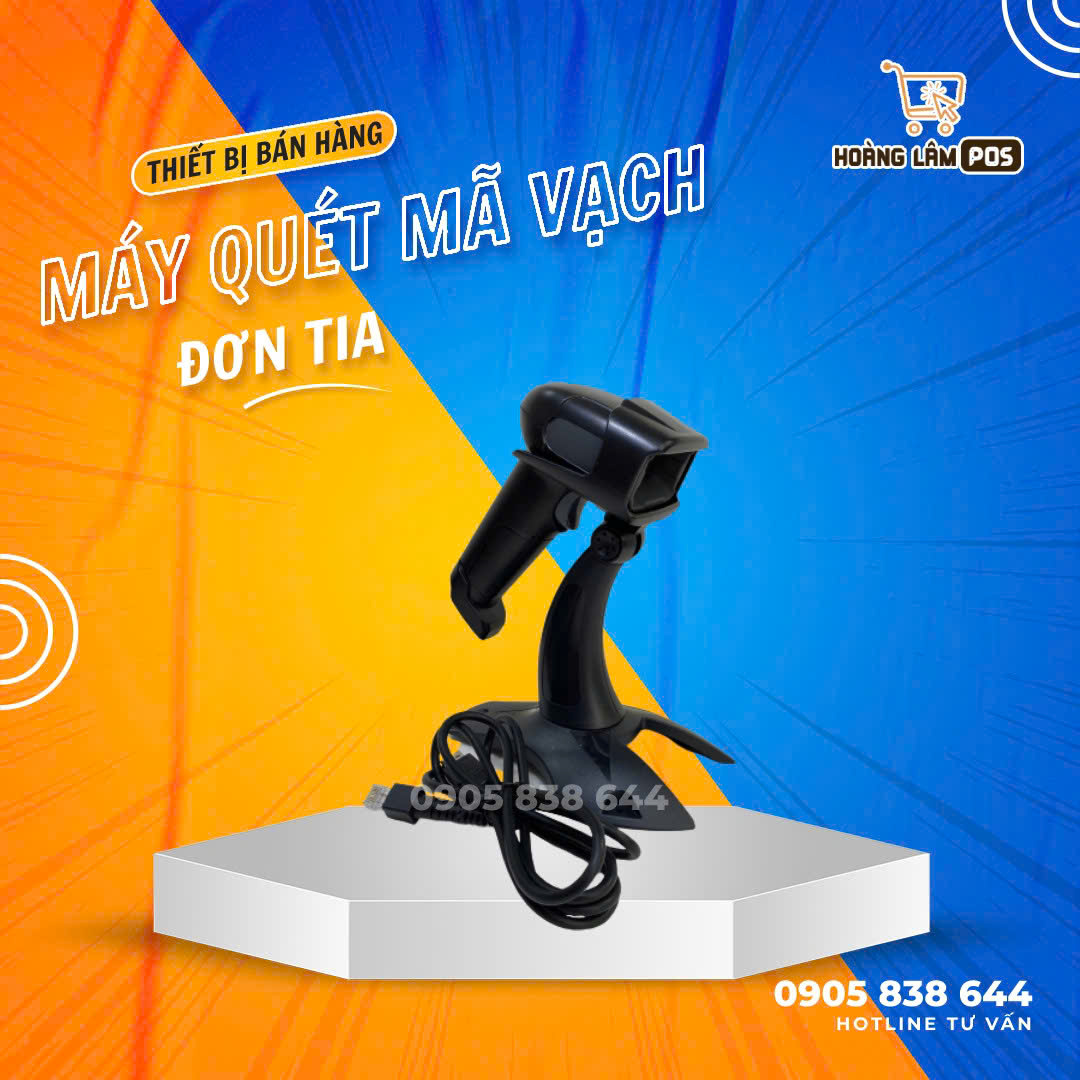 MÁY QUÉT MÃ VẠCH ĐƠN TIA 2D SIÊU NHẠY