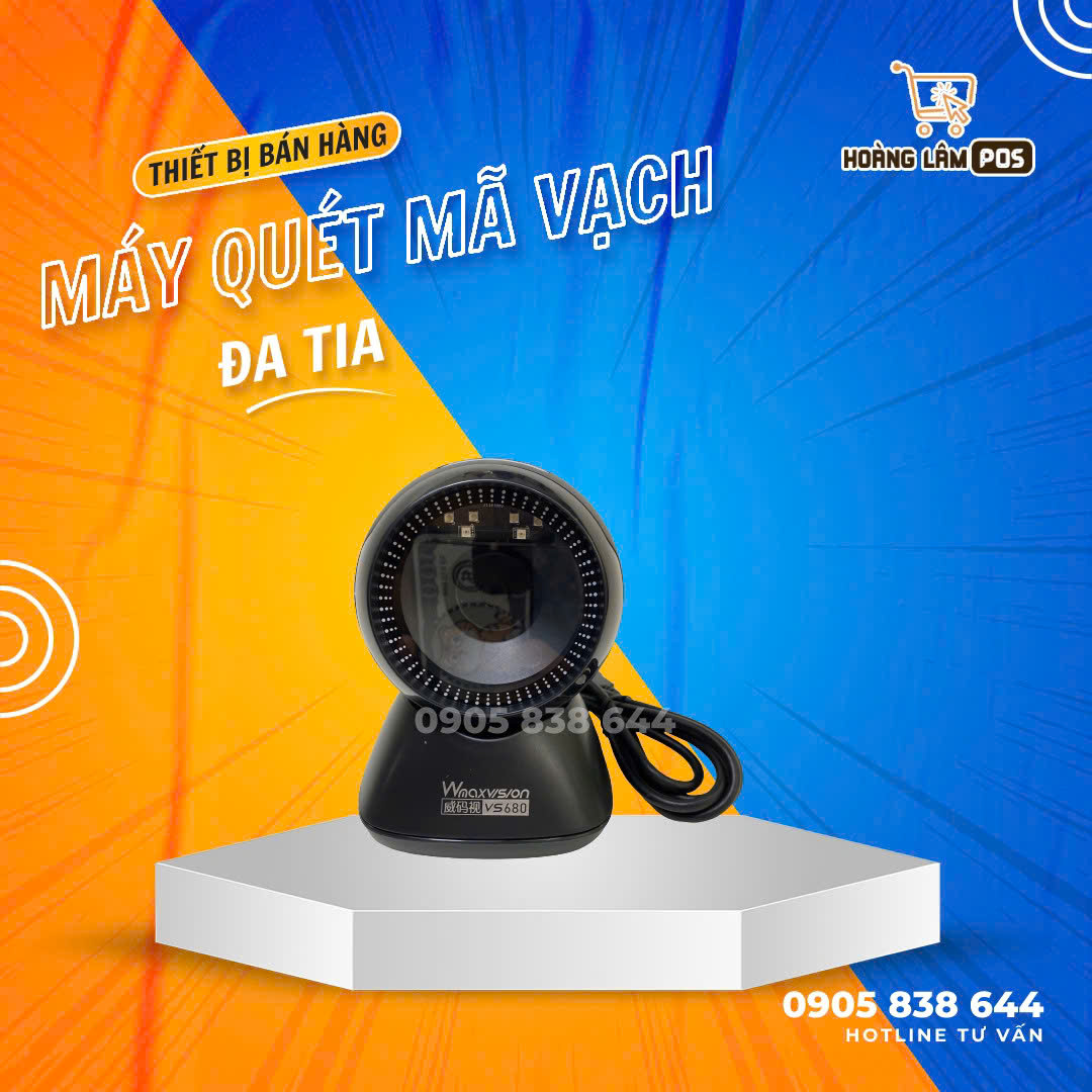 MÁY QUÉT MÃ VẠCH ĐA TIA 2D – QUÉT NHANH SIÊU TỐC